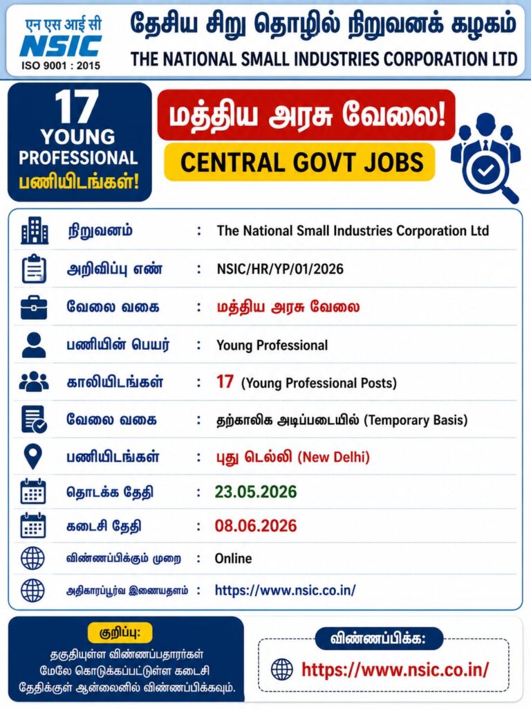 NSIC Job